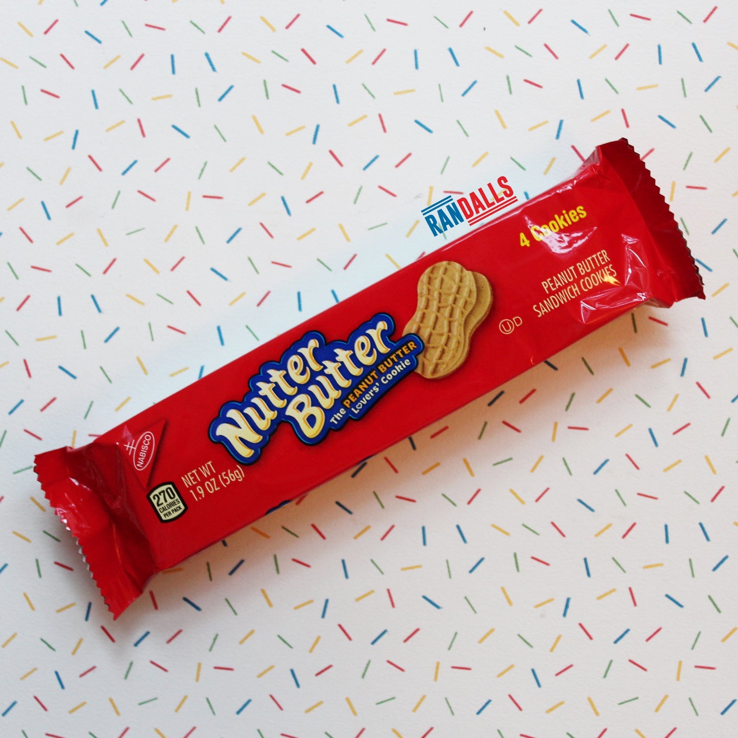 nutter butter, peanut butter, sandwich biscuits, cookies, peanuts, randalls, usa