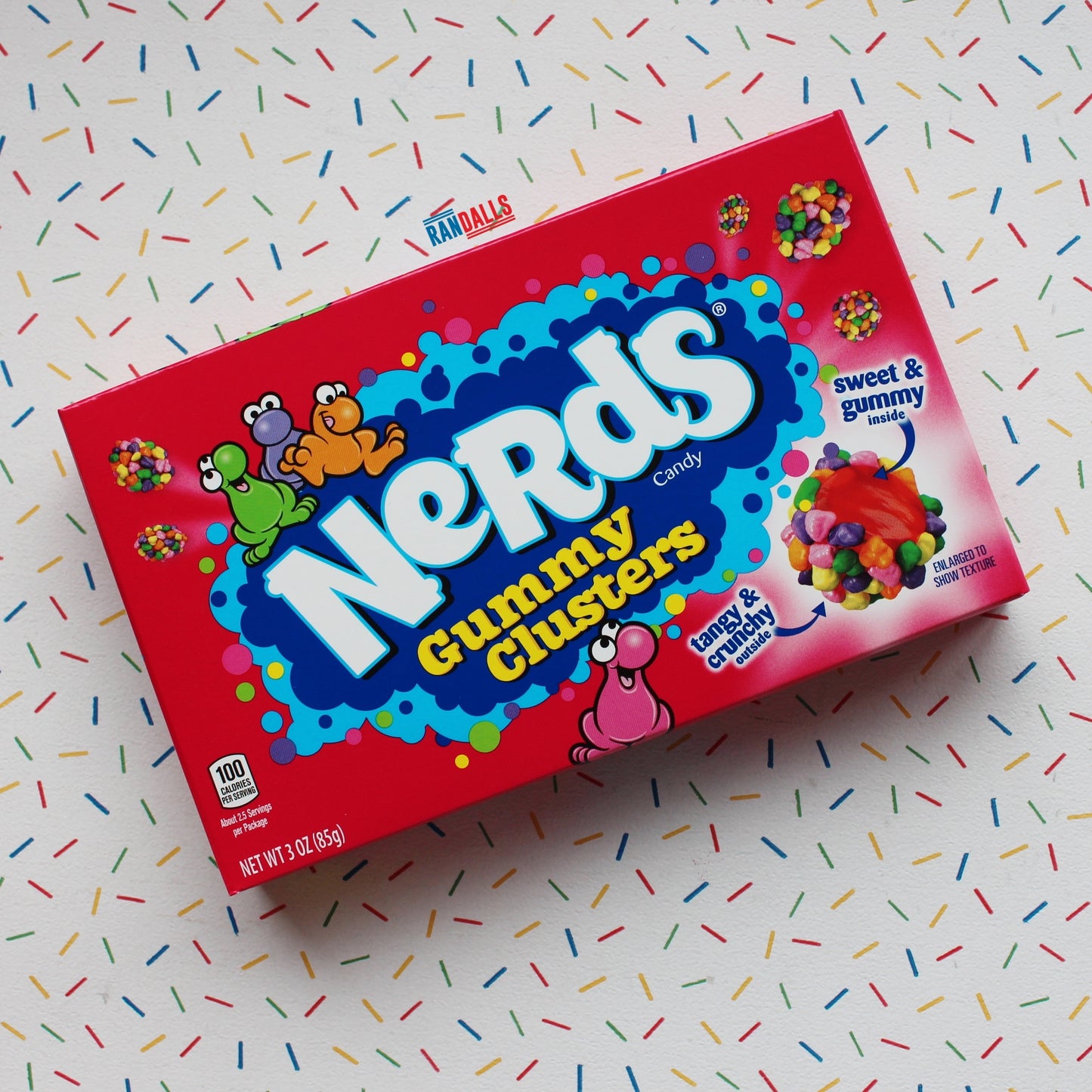 wonka nerds gummy clusters, sweet, gummy, chewy, candy