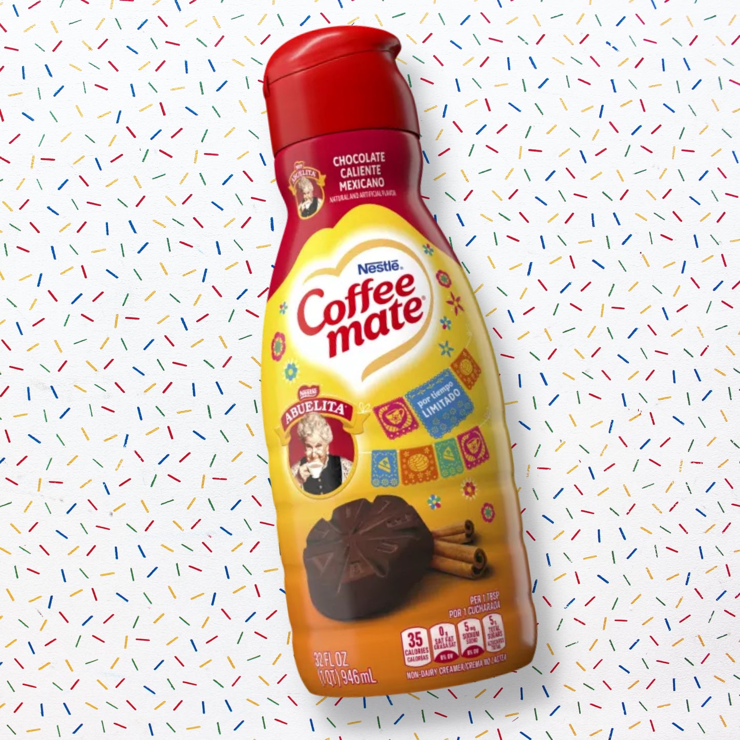 COFFEE MATE ABUELITA MEXICAN HOT CHOCOLATE LIQUID CREAMER 32oz (USA