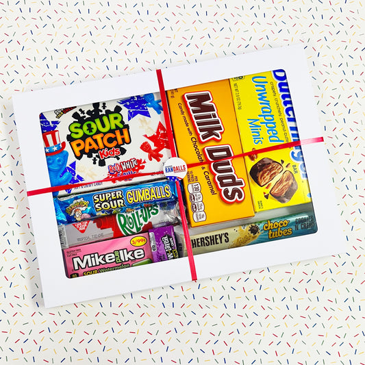 american sweets, american candy, gift box, candy box, mystery box, sweet box, usa, america, randalls, randallsuk