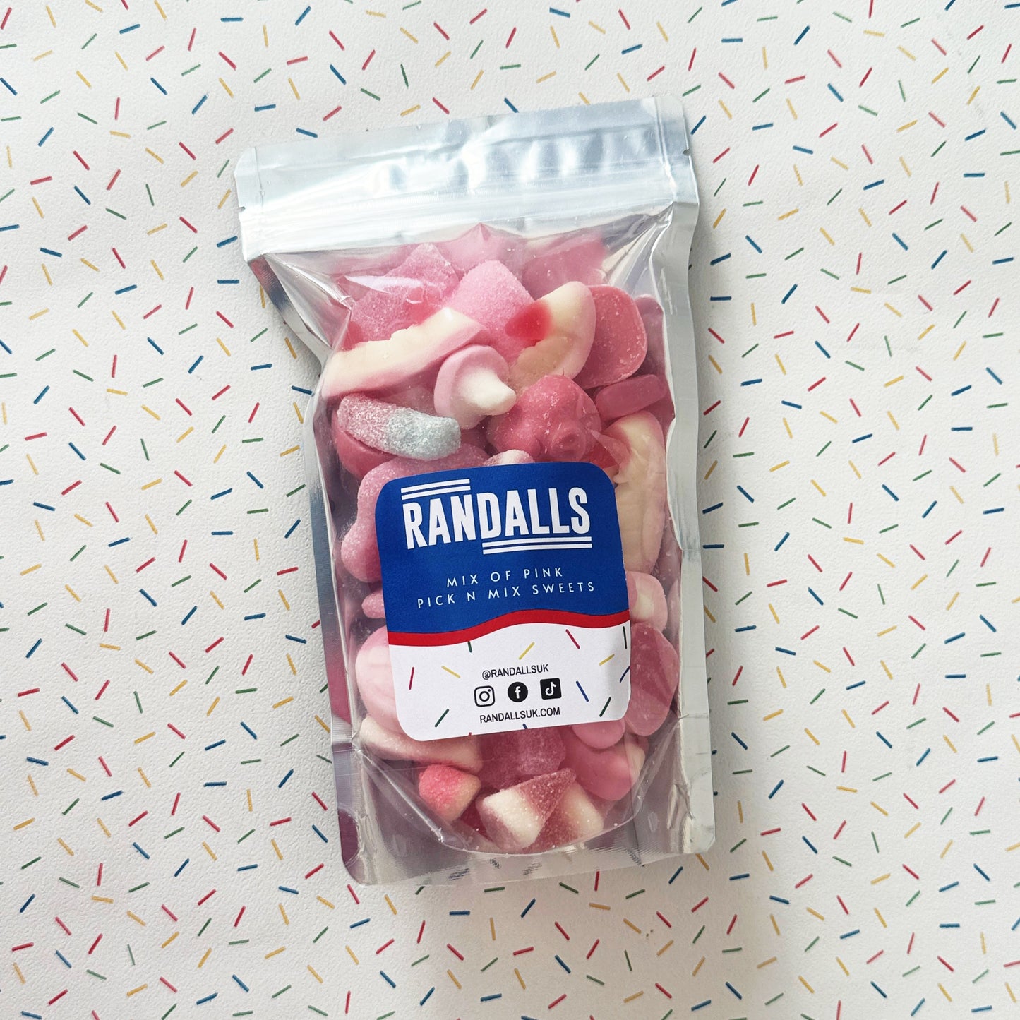 PICK'N'MIX PINK MIX - 250g (BRITISH)