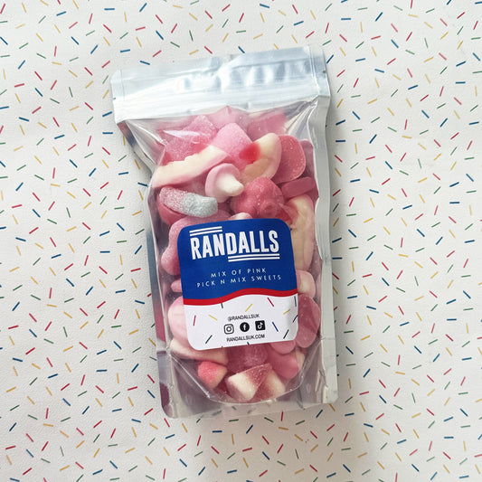 PICK'N'MIX PINK MIX - 250g (BRITISH)