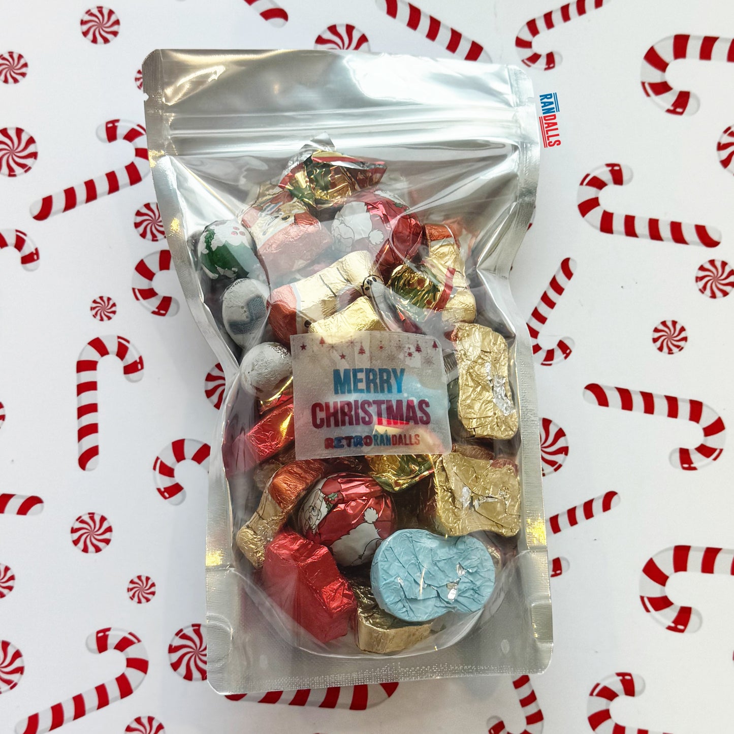 RETRO RANDALLS CHRISTMAS CHOCOLATE MIX (BRITISH)