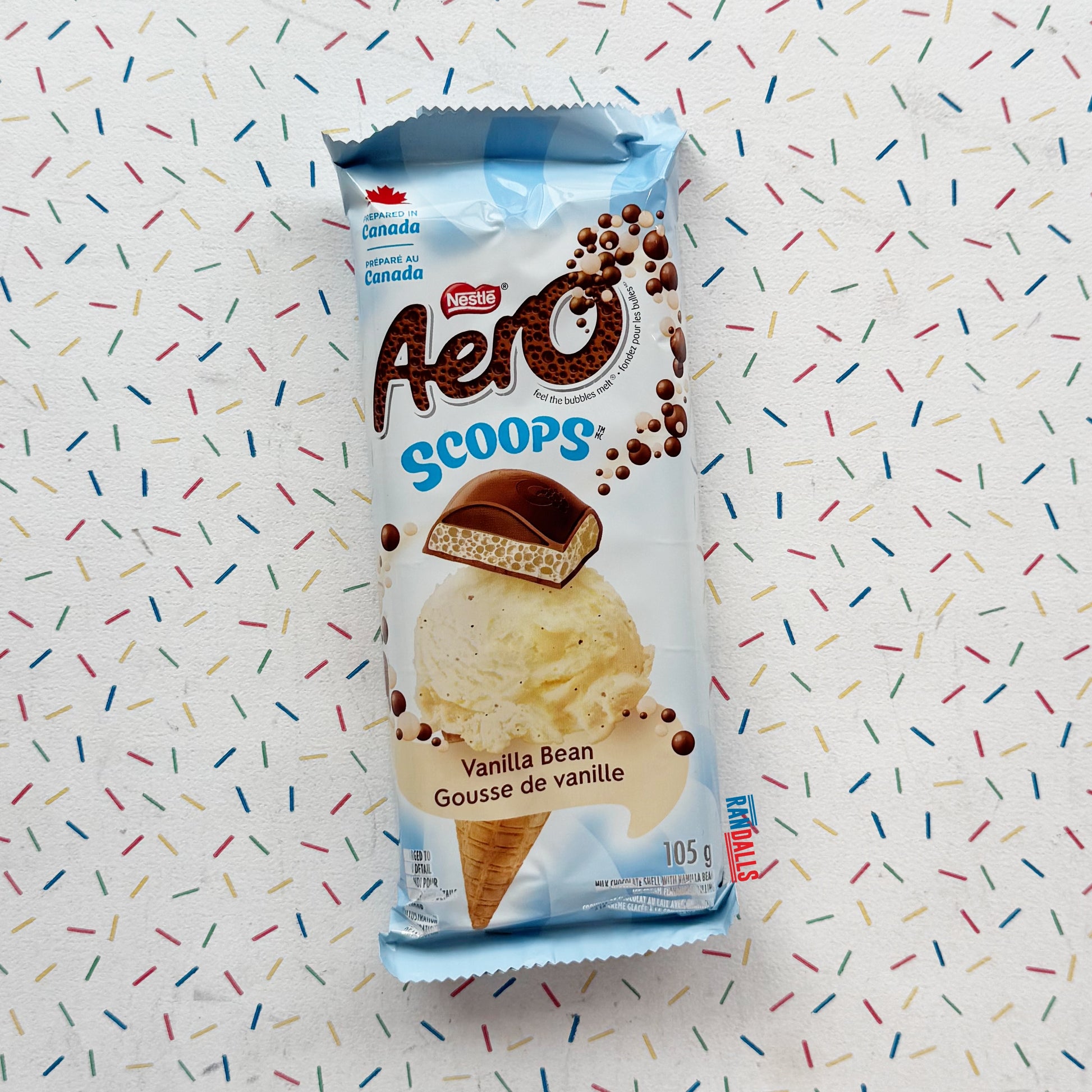 randallsuk, nestle aero scoops vanilla bean ice cream flavor chocolate bar, nestle, nestle chocolate, nestle chocolate bar, aero, aero chocolate, aero scoops, chocolate, vanilla, vanilla bean, ice cream, canada, canadian, canadian chocolate, canadian chocolate bar, canadian candy bar