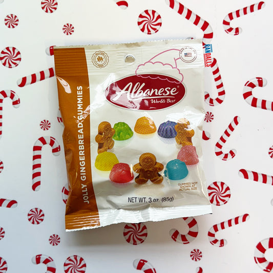 ALBANESE GUMMI JOLLY GINGERBREAD (USA)