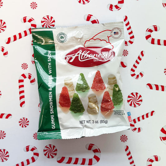 ALBANESE GUMMI SNOWMEN & TREES (USA)