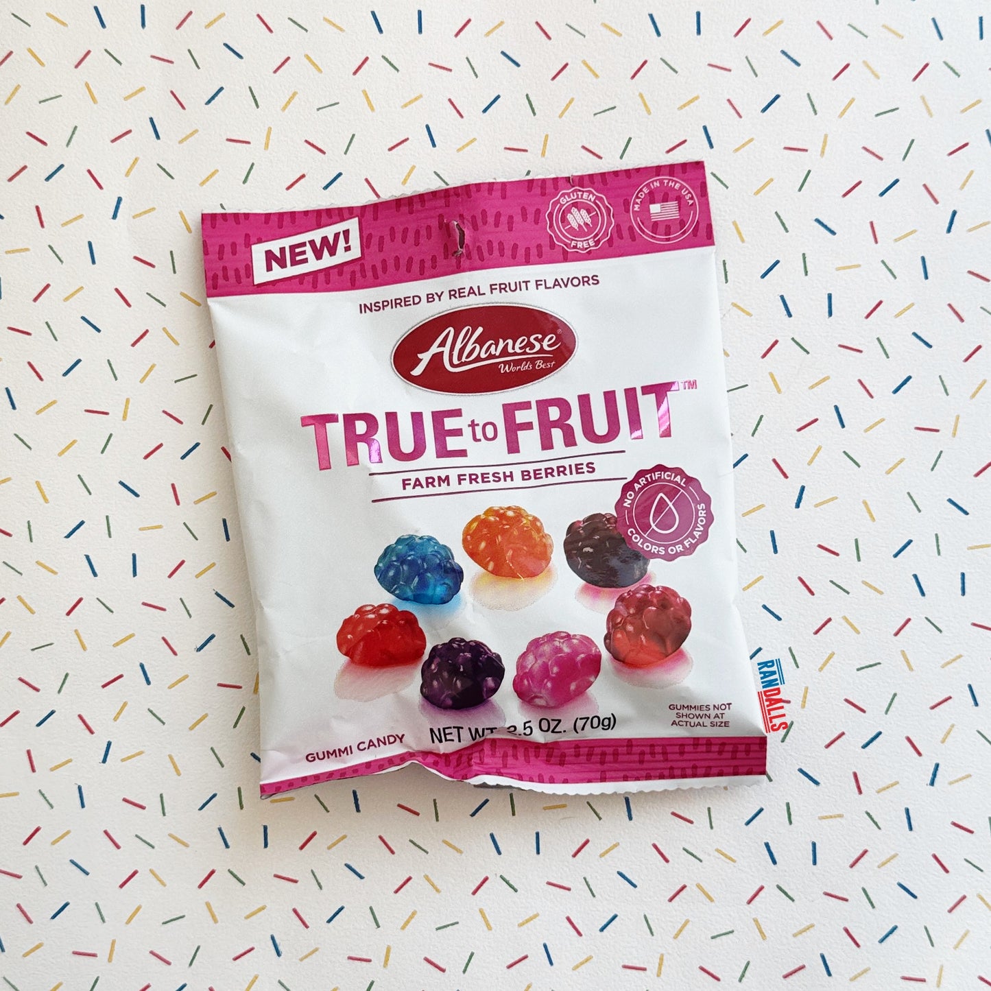 ALBANESE TRUE TO FRUIT FARM FRESH BERRIES (USA)