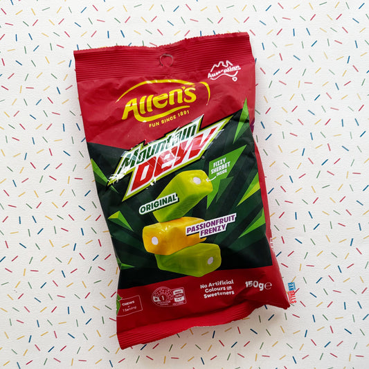 ALLENS MTN DEW CHEWS (AUSTRALIA)