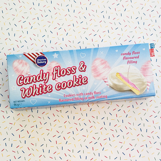 american bakery cookies, candy floss and white cookies, usa, randalls,