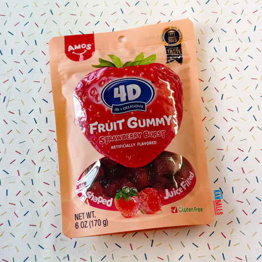 AMOS 4D GUMMY BURSTS STRAWBERRY (USA)