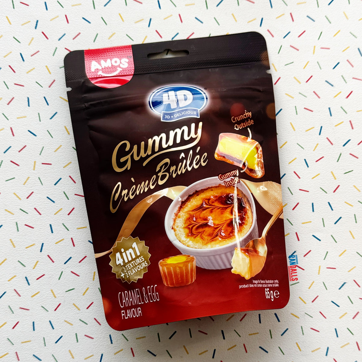 AMOS 4D GUMMY CREME BRULEE (CHINA)