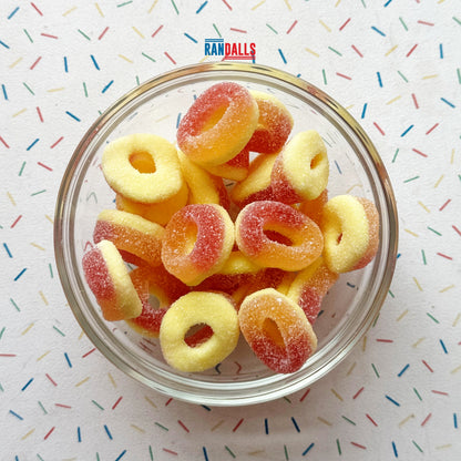 BARRATT PEACH RINGS - 100g