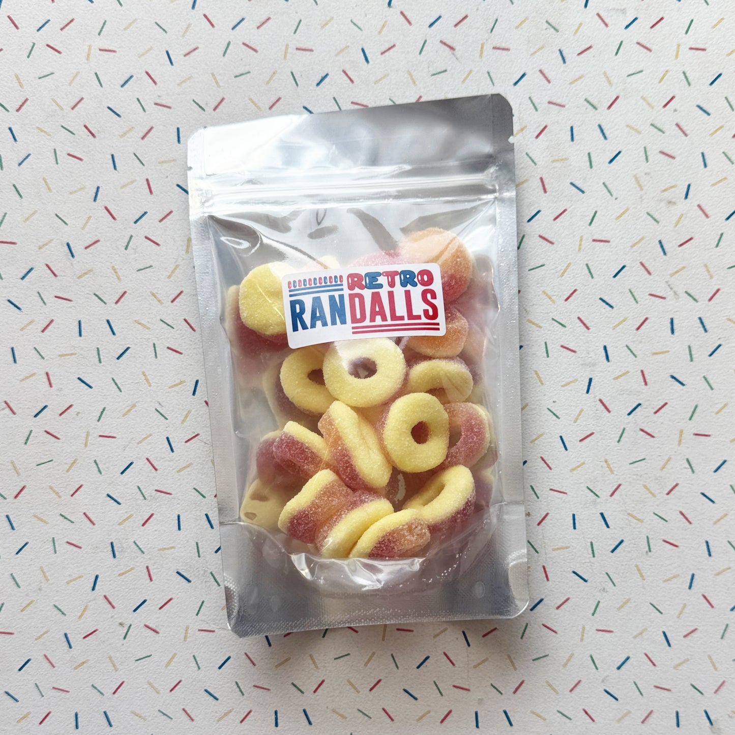 BARRATT PEACH RINGS - 100g