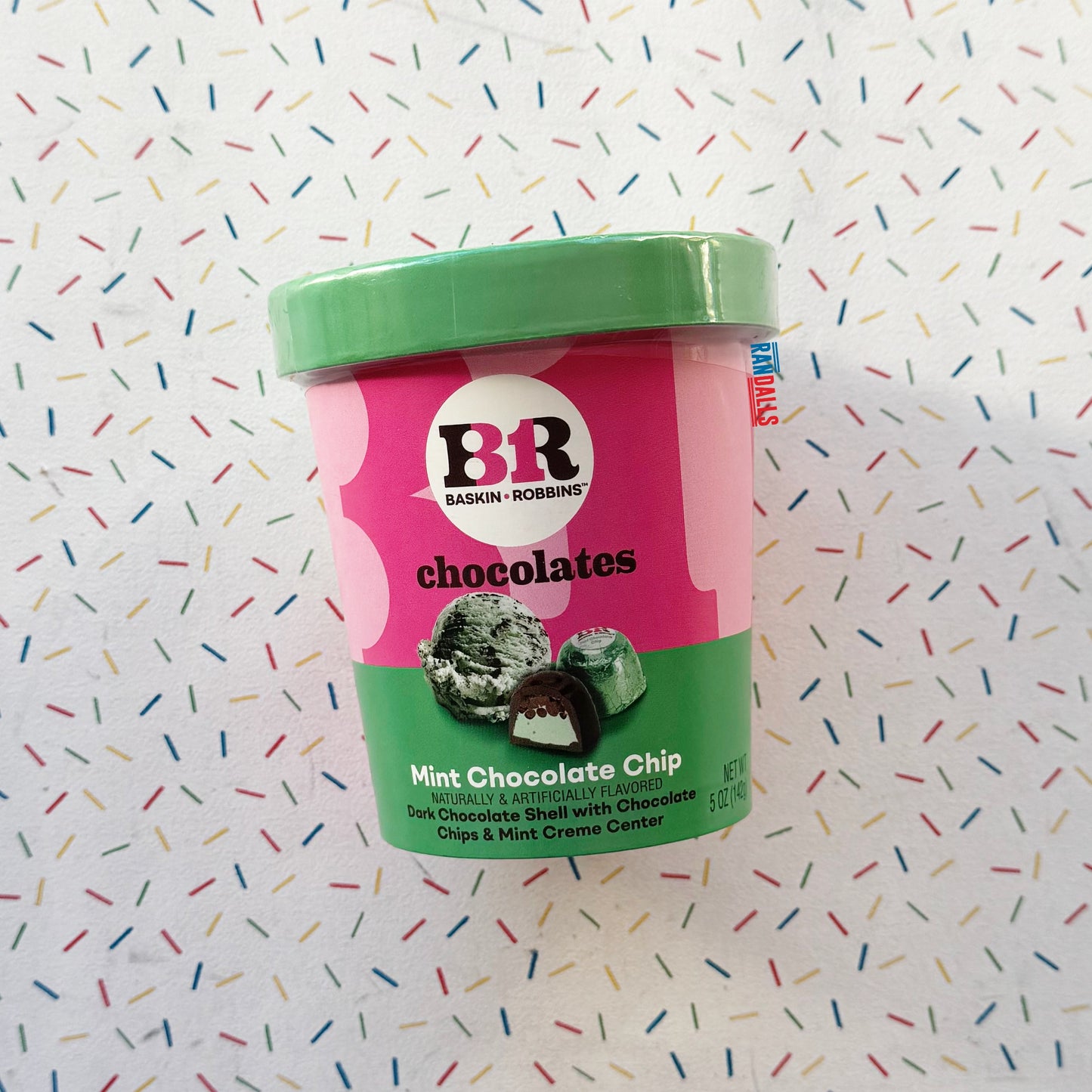 BASKIN ROBBINS MINT CHOCOLATE CHIP CHOCOLATES (USA)