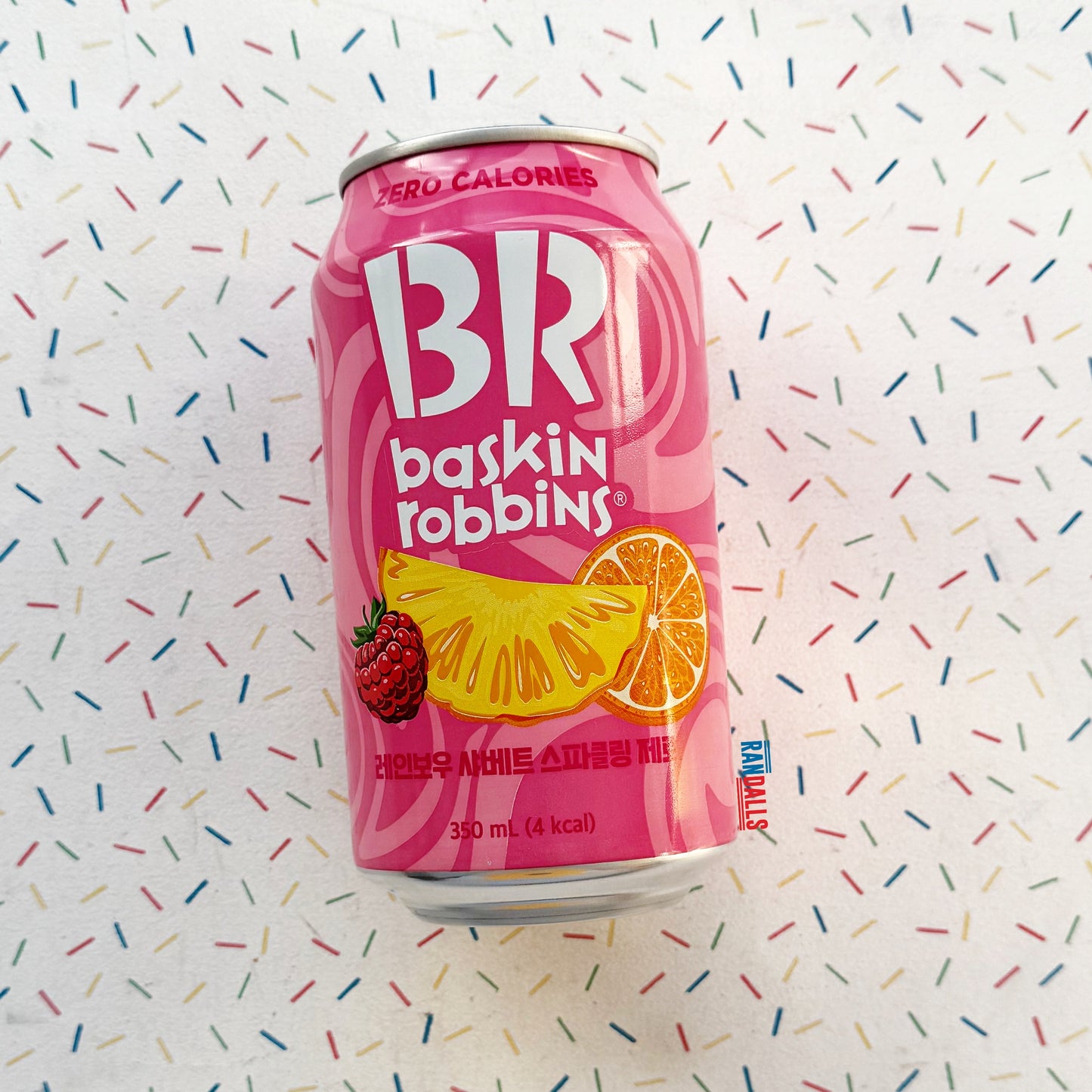 BASKIN ROBBINS ZERO SPARKLING RAINBOW SHERBET (KOREA)