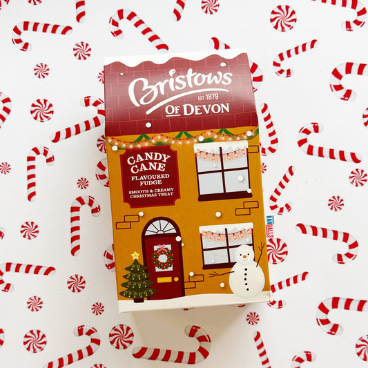 BRISTOW'S CHRISTMAS SHOP CANDY CANE FUDGE (BRITISH)