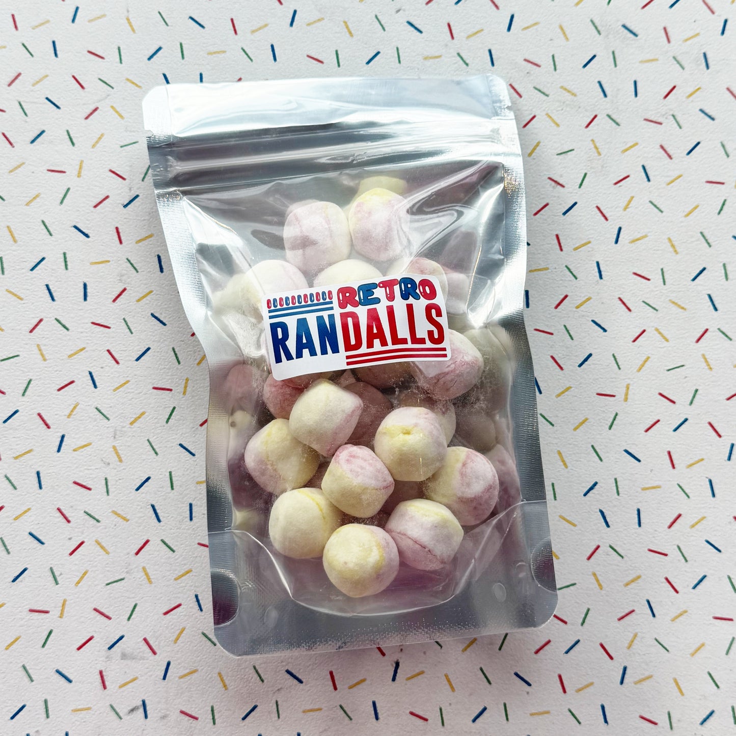 BRISTOW'S BON BONS RHUBARB & CUSTARD - 100g (BRITISH)