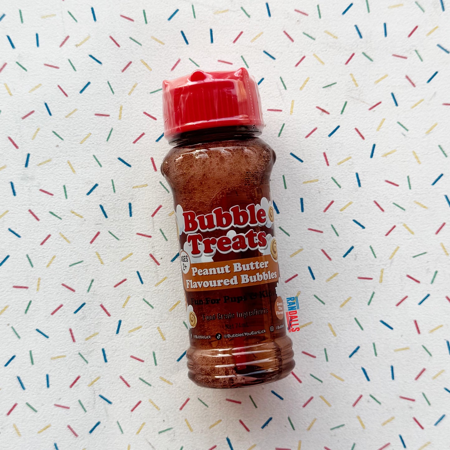 BUBBLE LICK BUBBLE TREATS PEANUT BUTTER (USA)