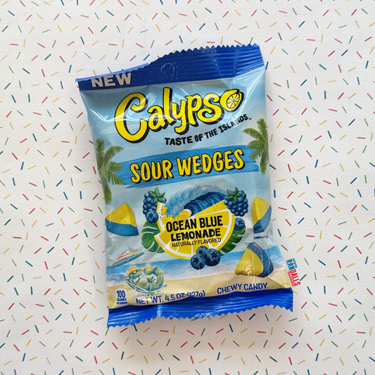 CALYPSO SOUR WEDGES OCEAN BLUE LEMONADE (USA)