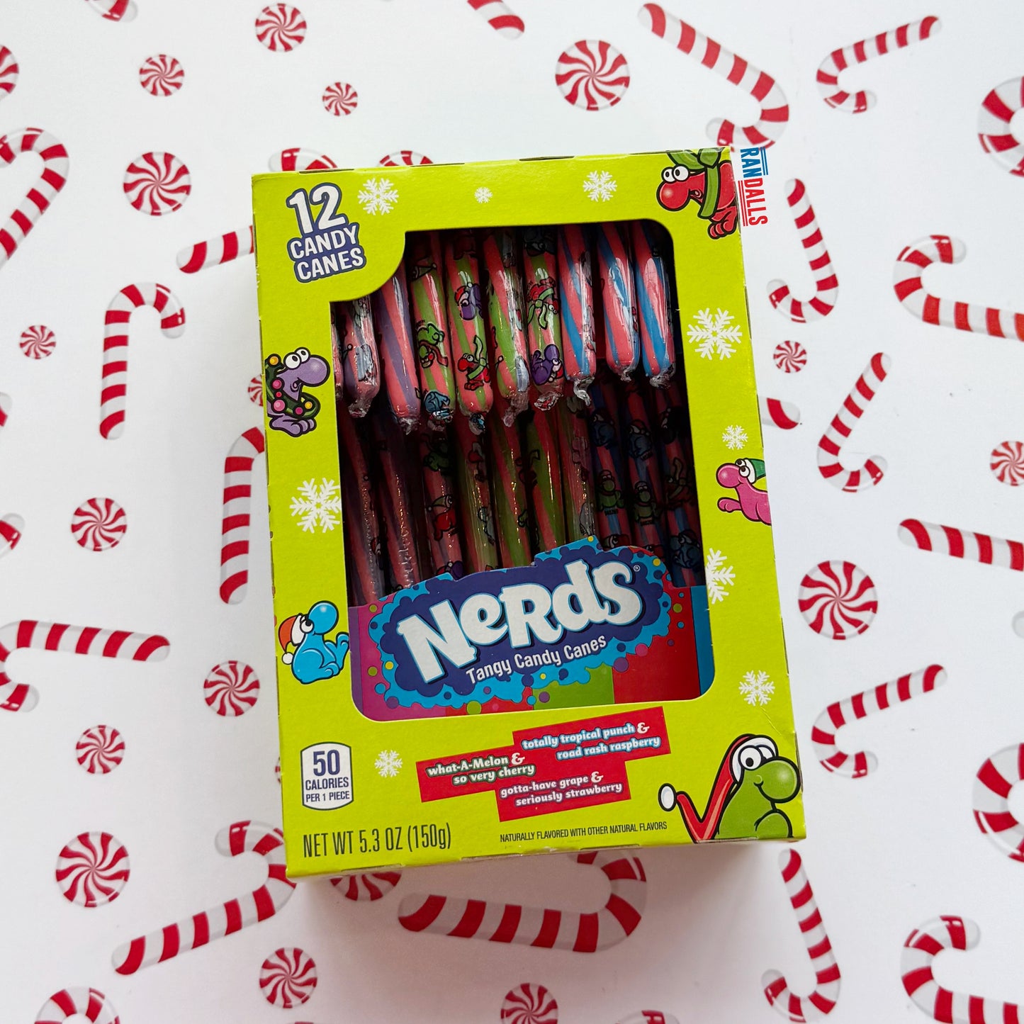 CANDY CANES TANGY NERDS (USA)