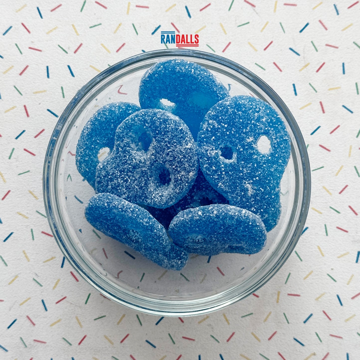 CANDY CRAVE FIZZY BLUE SKULLS - 100g