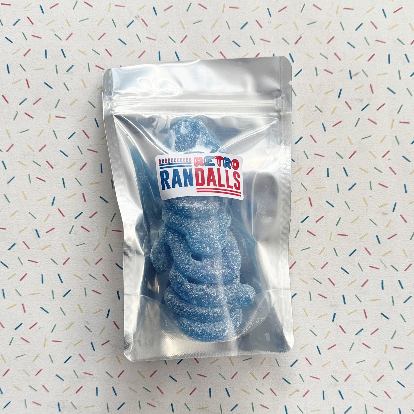 CANDY CRAVE FIZZY BLUE SKULLS - 100g