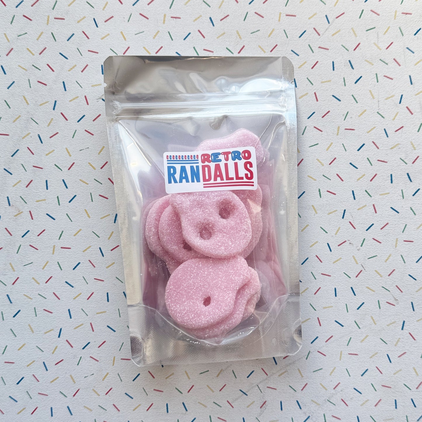 CANDY CRAVE FIZZY PINK SKULLS - 100g (BRITISH)