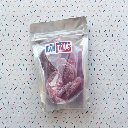 CANDY CRAVE FIZZY POMEGRANATE & CHERRY SKULLS - 100g