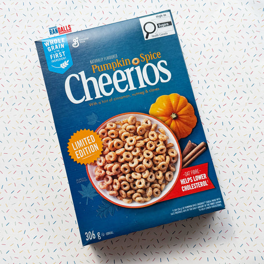 CHEERIOS PUMPKIN SPICE CEREAL (CANADA)