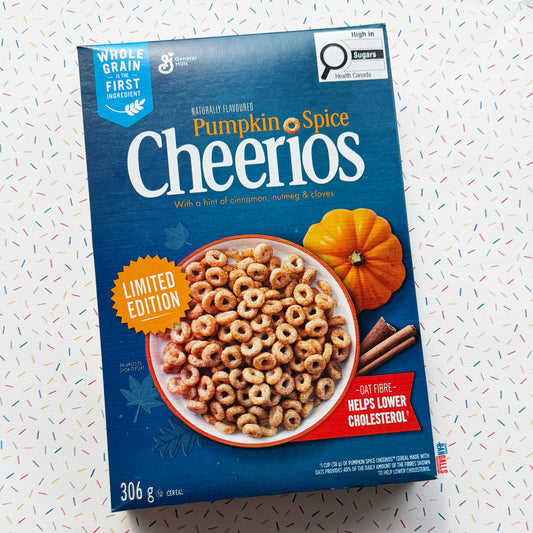 CHEERIOS PUMPKIN SPICE CEREAL (CANADA)