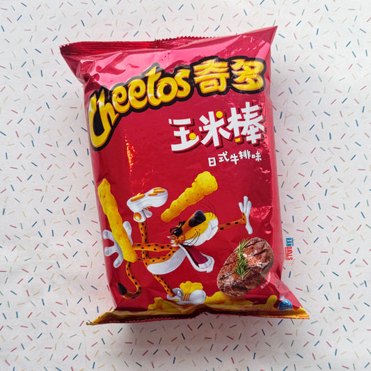 CHEETOS JAPANESE STEAK 90G (CHINA)