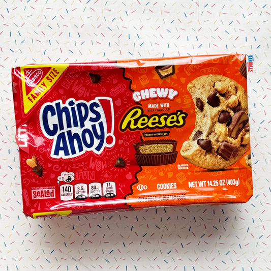 CHIPS AHOY! REESE'S COOKIES FAMILY SIZE (USA)