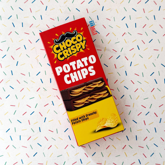 CHOCO CRISPY POTATO CHIPS CHOCOLATE BAR