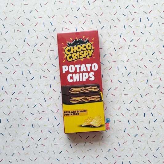 CHOCO CRISPY POTATO CHIPS CHOCOLATE BAR