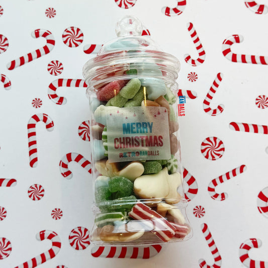 RETRO RANDALLS CHRISTMAS SWEET JAR (BRITISH)