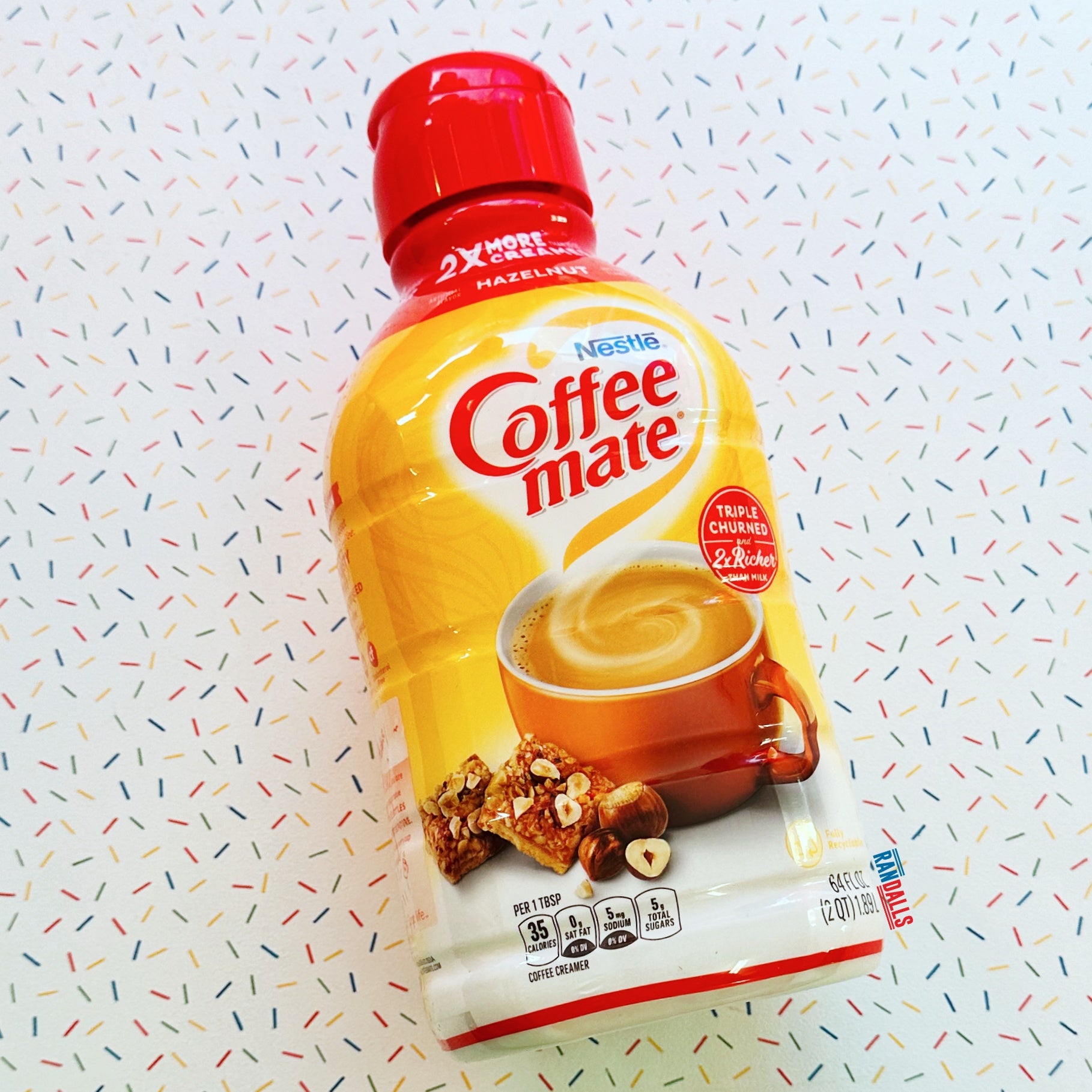 COFFEE MATE HAZELNUT LIQUID CREAMER 64oz (USA) Randalls UK