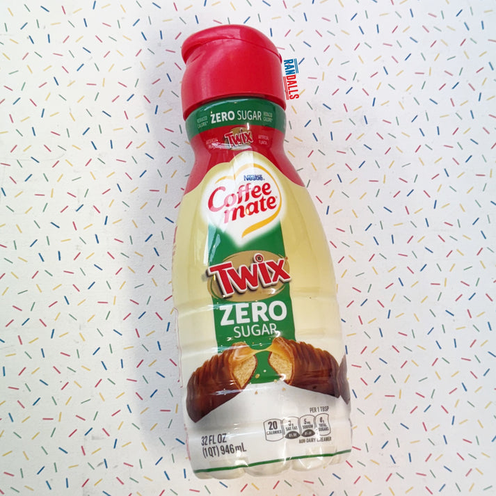 COFFEE MATE TWIX ZERO SUGAR LIQUID CREAMER 32oz (USA) *MAX ONE PER CUS Randalls UK