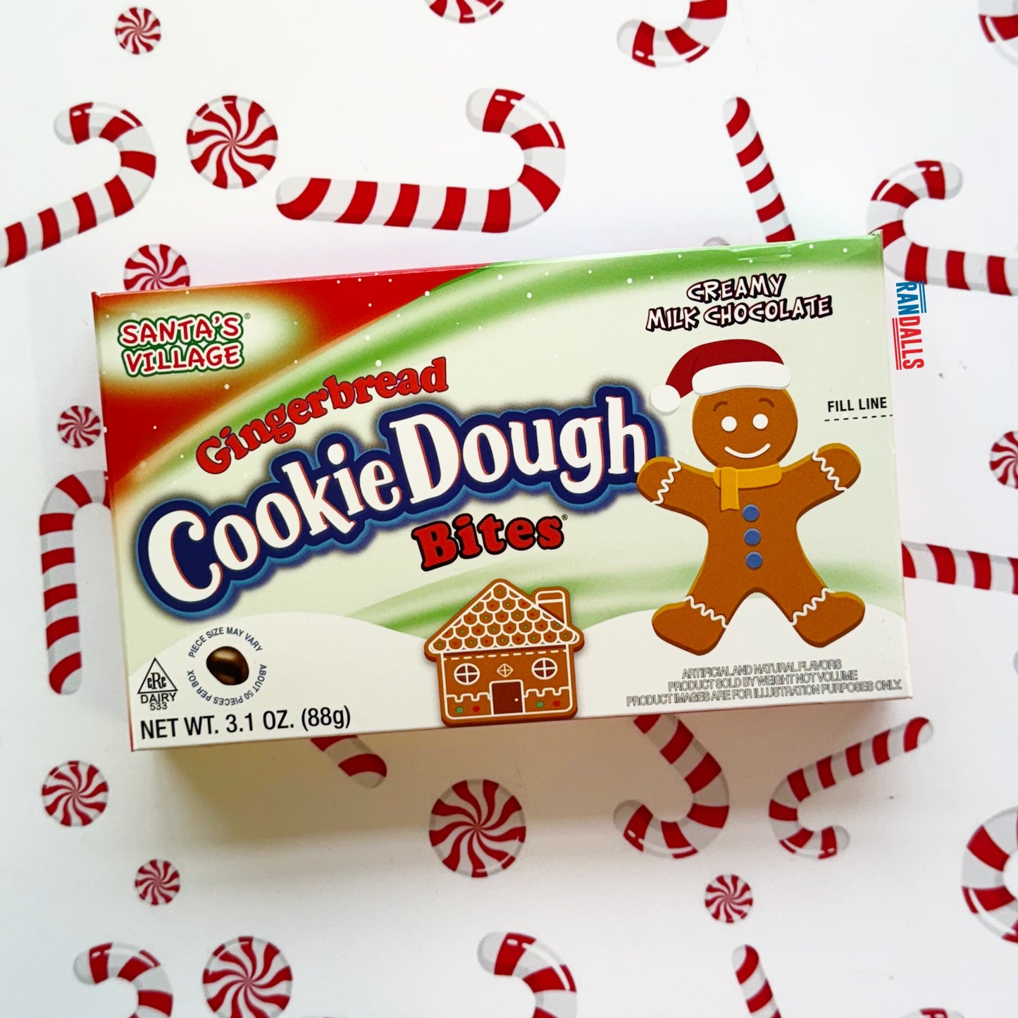 COOKIE DOUGH BITES SANTA'S VILLAGE GINGERBREAD (USA)