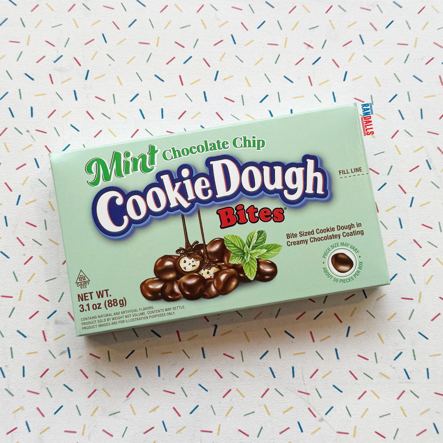 COOKIE DOUGH BITES MINT CHOCOLATE CHIP (USA)