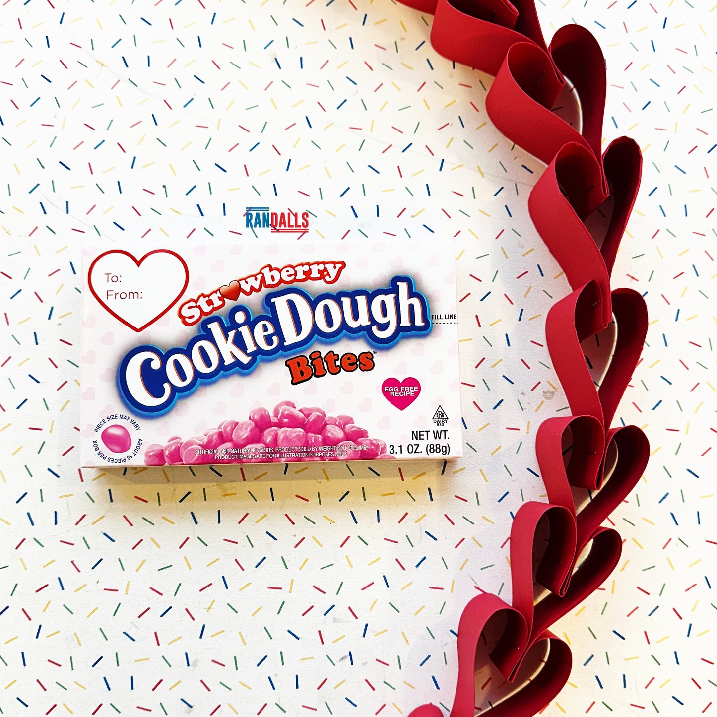 COOKIE DOUGH BITES STRAWBERRY VALENTINE (USA)