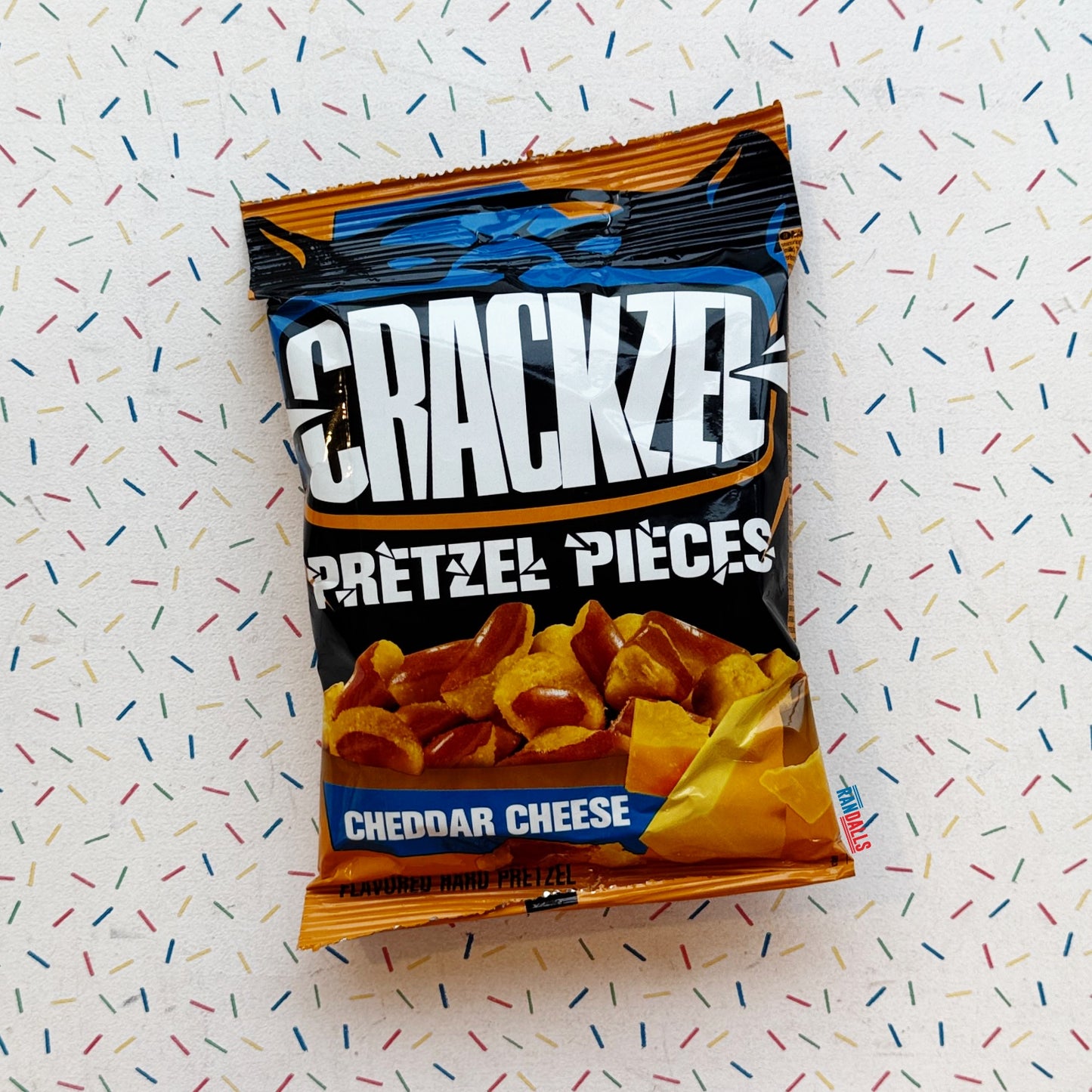 CRACKZELS PRETZEL PIECES CHEDDAR CHEESE (TURKEY)