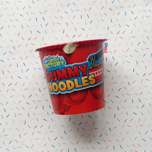 CRAZY CANDY FACTORY GUMMY NOODLES (BRITISH)