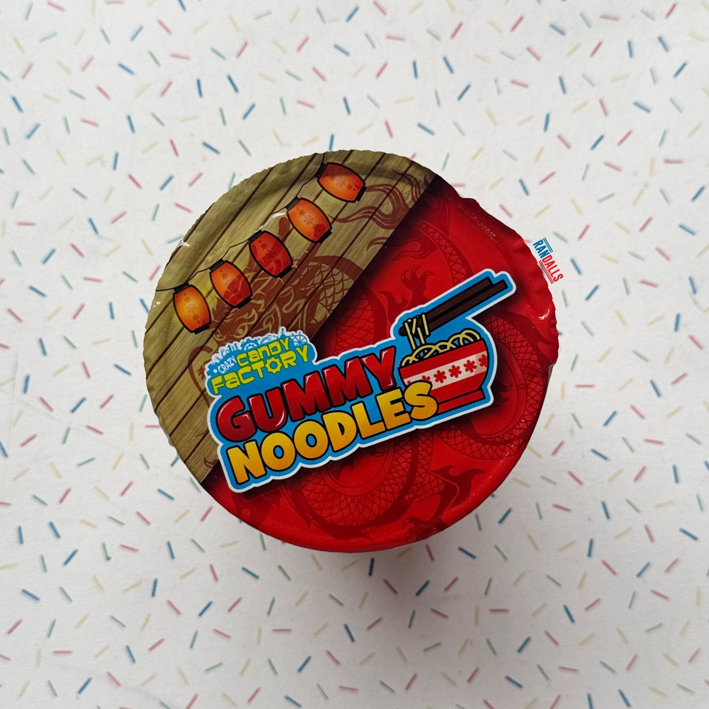 CRAZY CANDY FACTORY GUMMY NOODLES (BRITISH)