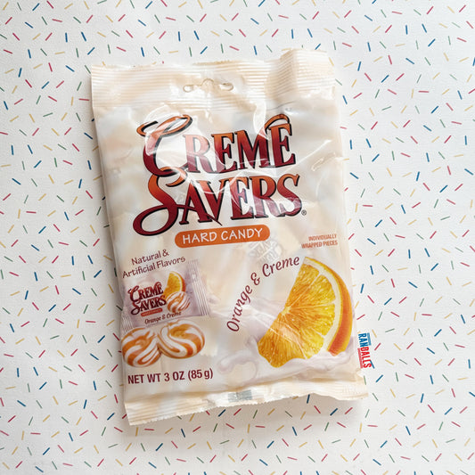 CREME SAVERS ORANGE & CREME (USA)
