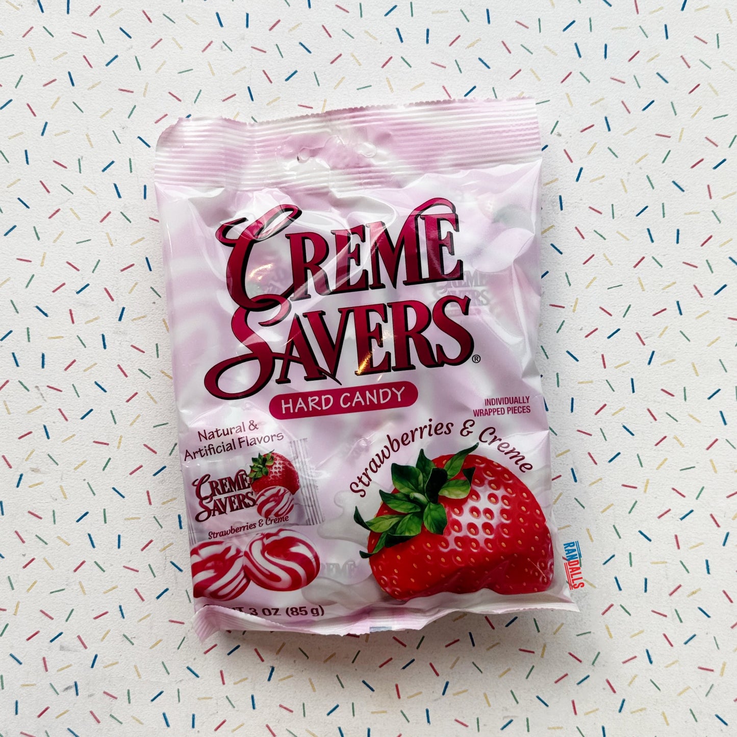CREME SAVERS STRAWBERRIES & CREAM (USA)