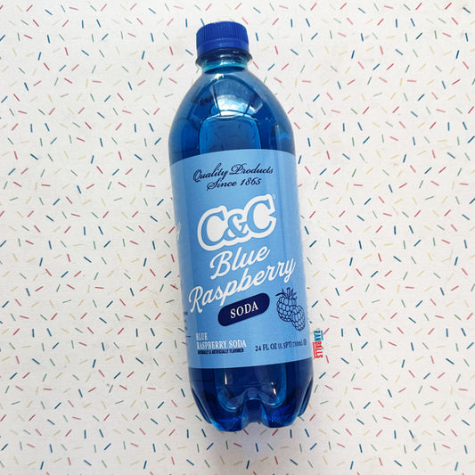 C&C SODA BLUE RASPBERRY (USA)
