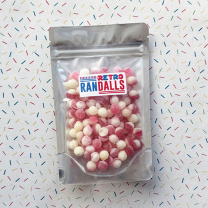 DOBSON'S STRAWBERRY & CREAM PIPS - 100g (BRITISH)