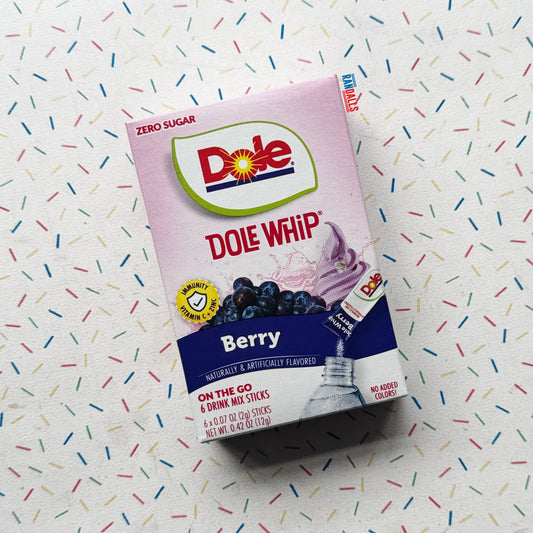 DOLE WHIP BERRY DRINK MIX SINGLES TO GO SACHET X6 (USA)