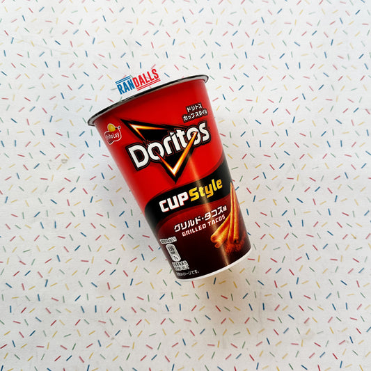 randallsuk, doritos cup style grilled tacos, doritos, doritos grilled tacos, doritos crisps, japan, japanese, japanese doritos, japanese snack,