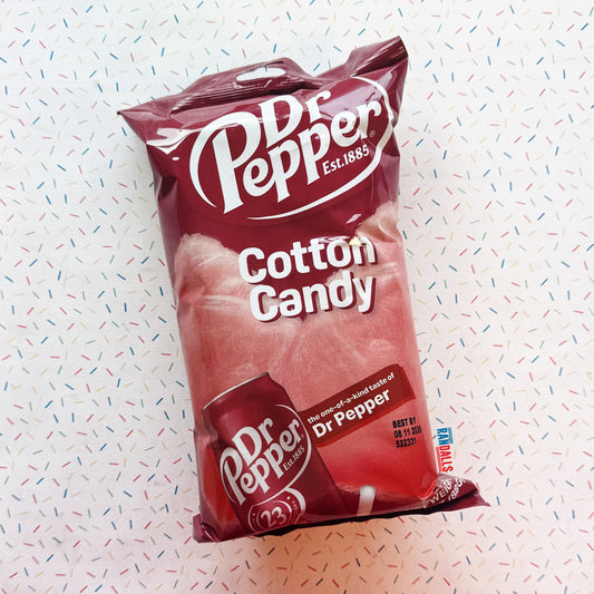 dr pepper cotton candy, candy floss, soda, pop, sweet, randalls, usa